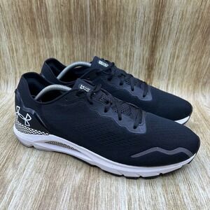 Under Armour HOVR Sonic 6 Men's Size 11.5‎ Black White Sneakers Running Shoes